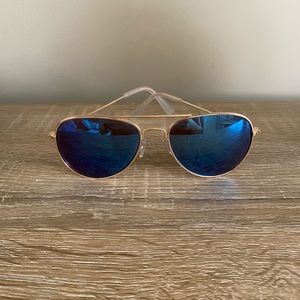 Blue tint sunglasses